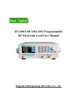 East Tester ET1300 User Manual предпросмотр