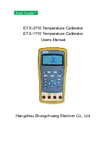 Предварительный просмотр 1 страницы East Tester ETX-1710 User Manual