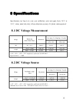 Предварительный просмотр 27 страницы East Tester ETX-2710 User Manual