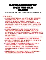 Preview for 1 page of EAST TEXAS SMOKER COMPANY BBQ PIT User Manual