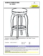 East West Furniture BFS030 Assembly Instructions preview