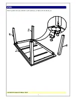 Предварительный просмотр 4 страницы East West Furniture CAT-CAP-S Assembly Instruction