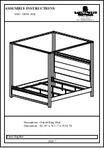 East West Furniture DEH-20-K Assembly Instructions preview