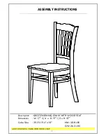 Preview for 1 page of East West Furniture GROTON Assembly Instructions