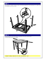 Preview for 3 page of East West Furniture HET Assembly Instructions