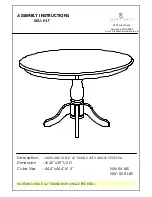 East West Furniture HLT Assembly Instructions preview
