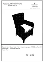 Preview for 1 page of East West Furniture HLUC163S Assembly Instructions