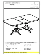 East West Furniture NAT Assembly Instructions preview