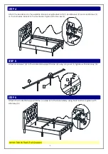 Предварительный просмотр 4 страницы East West Furniture NLF Assembly Instructions