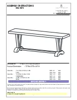 East West Furniture VB72 Assembly Instructions preview