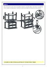 Preview for 5 page of East West Furniture VL-ET Assembly Instructions