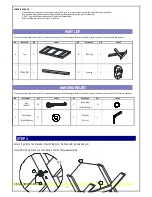 Preview for 2 page of East West Furniture XT60 Assembly Instructions