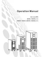 East 6KVA Operation Instructions Manual предпросмотр