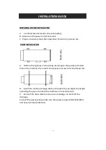 Предварительный просмотр 6 страницы East SDD-240L Instruction Manual