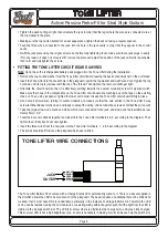 Preview for 6 page of East TONE LIFTER Manual