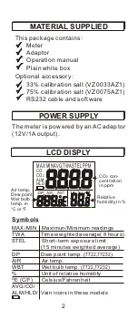 Preview for 3 page of Eastern Energy 7721 Operation Manual