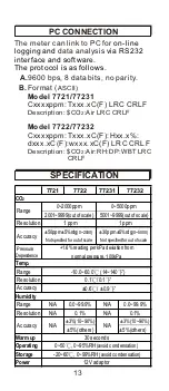 Preview for 14 page of Eastern Energy 7721 Operation Manual