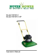 Предварительный просмотр 1 страницы Eastern Industries Hover Mower HM19H-4 Operator'S Manual