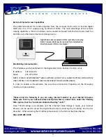 Предварительный просмотр 36 страницы EASTERN INSTRUMENTS CENTRIFEEDER ELECTRONICS Manual