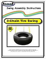 Preview for 1 page of Eastern Jungle Gym 3-Chain Tire Swing Assembly Instructions