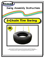 Eastern Jungle Gym 3-Chain Tire Swing Assembly Instructions preview