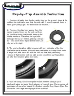 Preview for 4 page of Eastern Jungle Gym 3-Chain Tire Swing Assembly Instructions