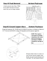 Предварительный просмотр 9 страницы Eastern Jungle Gym BOTTOM PLAYHOUSE Assembly Instructions Manual