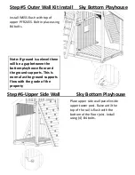 Preview for 29 page of Eastern Jungle Gym BOTTOM PLAYHOUSE Assembly Instructions Manual