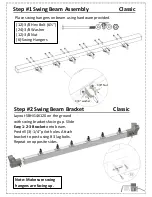 Предварительный просмотр 10 страницы Eastern Jungle Gym CLASSIC Owner'S Instruction Manual