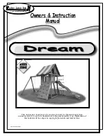 Eastern Jungle Gym Dream Owner'S Instruction Manual preview