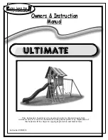 Preview for 1 page of Eastern Jungle Gym ULTIMATE Owner'S Instruction Manual