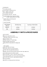 Предварительный просмотр 10 страницы Eastern Tabletop 2890 Instruction Manual