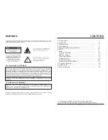 Preview for 2 page of Eastern Tools & Equipment PT9600DN User Manual