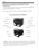 Preview for 6 page of Eastern Tools & Equipment TG3000 Owner'S Manual