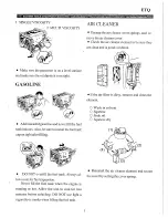 Preview for 9 page of Eastern Tools & Equipment TG3000 Owner'S Manual