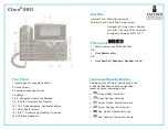 eastern Cisco 8811 Quick Start Manual preview