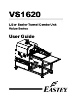 Eastey L-Bar Sealer Tunnel Combo Unit Value Series User Manual preview