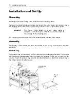 Preview for 12 page of Eastey L-Bar Sealer Tunnel Combo Unit Value Series User Manual