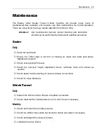 Preview for 25 page of Eastey L-Bar Sealer Tunnel Combo Unit Value Series User Manual