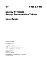 Preview for 3 page of Eastey TT Series User Manual