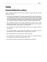 Preview for 7 page of Eastey TT Series User Manual