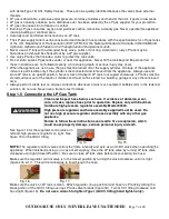 Preview for 7 page of Eastman Outdoors 37211 Instruction And Safety Manual