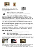 Preview for 8 page of Eastman Outdoors 37211 Instruction And Safety Manual