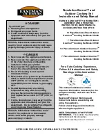 Preview for 1 page of Eastman Outdoors Revolution 37059 Instruction And Safety Manual