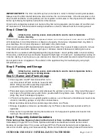 Preview for 13 page of Eastman Outdoors Revolution 37059 Instruction And Safety Manual