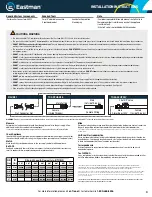 Предварительный просмотр 3 страницы EASTMAN 1050VB Installation Instructions