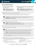 Предварительный просмотр 4 страницы EASTMAN 1050VB Installation Instructions