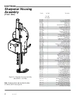 Preview for 32 page of EASTMAN 629XS Instruction Manual And Parts List