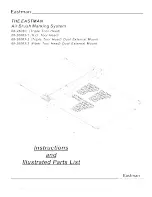 EASTMAN 68-26083 Instructions And Illustrated Parts List preview