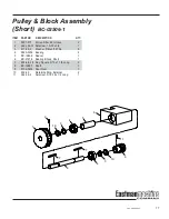 Preview for 17 page of EASTMAN BLUE JAY-5H Instruction Manual & Illustrated Parts List